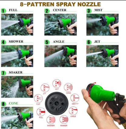 Expandable Magic Hose Pipe 50/100ft with Nozzle – Leak-Proof & Flexible