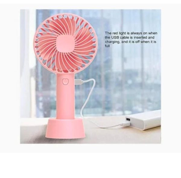 Portable USB Rechargeable Mini Fan | 3-Speed Handheld Cooling Fan
