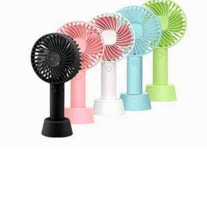 Portable USB Rechargeable Mini Fan | 3-Speed Handheld Cooling Fan
